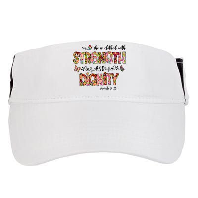Prayer Jesus Clothed With Strength And Dignity Adult Drive Performance Visor