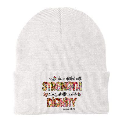 Prayer Jesus Clothed With Strength And Dignity Beanie