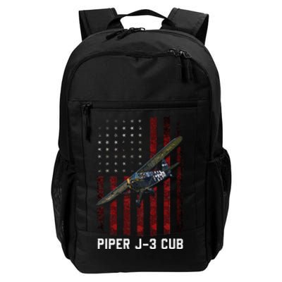 Piper J3 Cub L4 Grasshopper Daily Commute Backpack