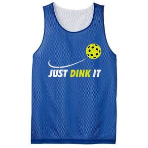 Pickleball Just Dink It Funny Pickle Ball Gift Mesh Reversible Basketball Jersey Tank