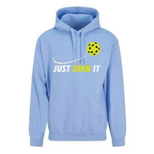 Pickleball Just Dink It Funny Pickle Ball Gift Unisex Surf Hoodie