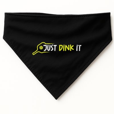 Pickleball Just Dink It Pocket Pickle Ball Women USA-Made Doggie Bandana