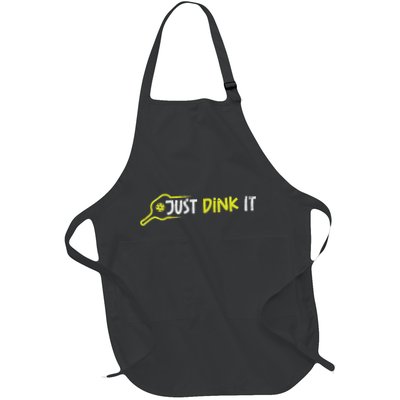 Pickleball Just Dink It Pocket Pickle Ball Women Apron