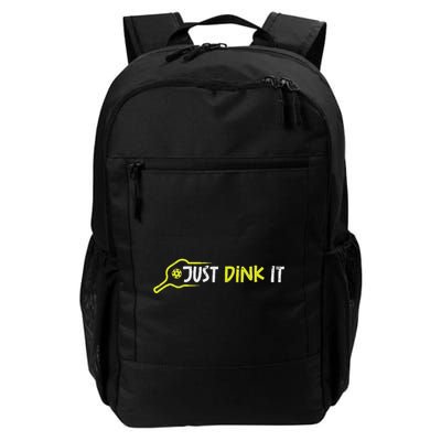 Pickleball Just Dink It Pocket Pickle Ball Women Backpack