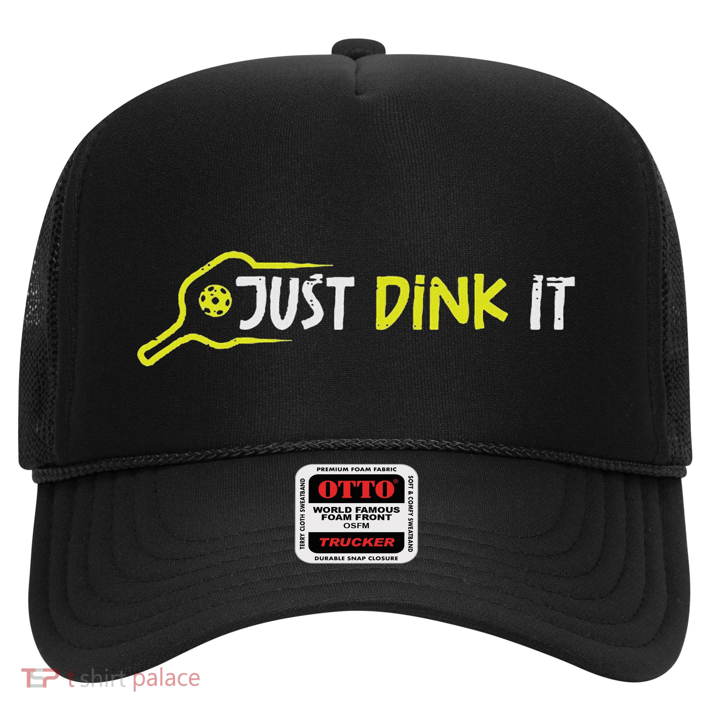 Pickleball Just Dink It Pocket Pickle Ball Women Trucker Hat