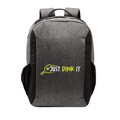 Pickleball Just Dink It Pocket Pickle Ball Women Vector Backpack
