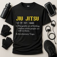 Pew Jitsu Definition Funny BJJ Jiu Jitsu Gun Owner Performance Shirt