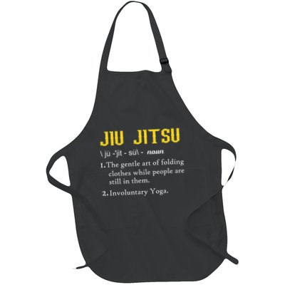 Pew Jitsu Definition Funny BJJ Jiu Jitsu Gun Owner Apron