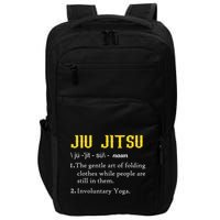 Pew Jitsu Definition Funny BJJ Jiu Jitsu Gun Owner Impact Tech Backpack