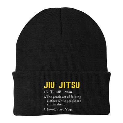 Pew Jitsu Definition Funny BJJ Jiu Jitsu Gun Owner Beanie