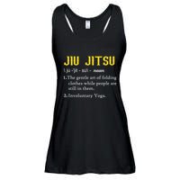 Pew Jitsu Definition Funny BJJ Jiu Jitsu Gun Owner Ladies Essential Flowy Tank