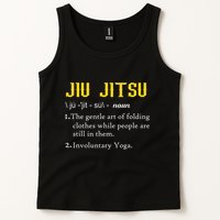Pew Jitsu Definition Funny BJJ Jiu Jitsu Gun Owner Tank Top