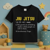 Pew Jitsu Definition Funny BJJ Jiu Jitsu Gun Owner Toddler T-Shirt