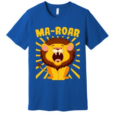 Passover Jewish Days Lion Roaring Hebrew Kindergarten Family Gift Premium T-Shirt