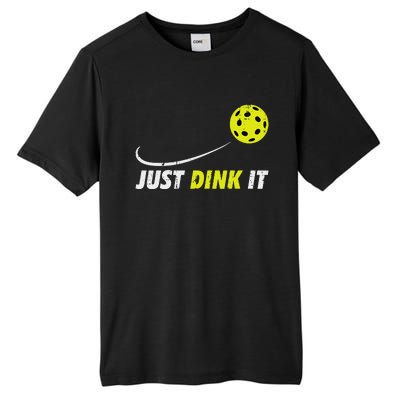 Pickleball Just Dink It Funny Pickle Ball Tall Fusion ChromaSoft Performance T-Shirt