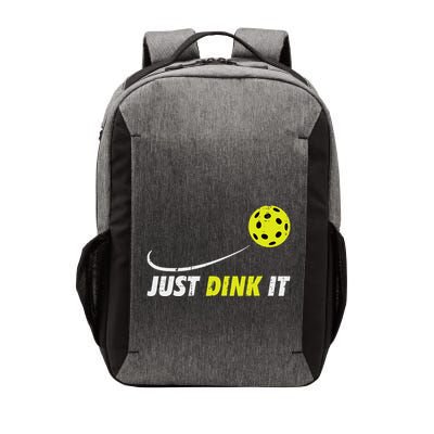 Pickleball Just Dink It Funny Pickle Ball Vector Backpack