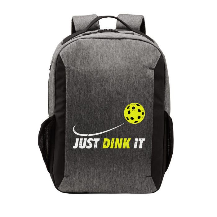Pickleball Just Dink It Funny Pickle Ball Vector Backpack