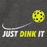 Pickleball Just Dink It Funny Pickle Ball Vector Backpack