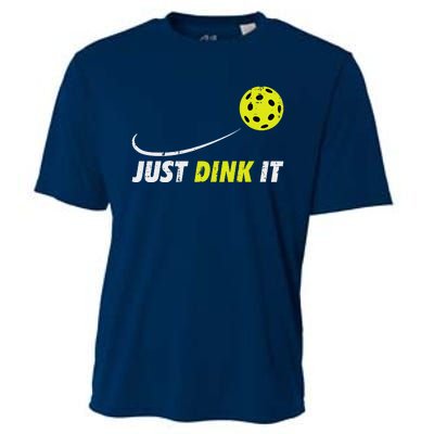 Pickleball Just Dink It Funny Pickle Ball Cooling Performance Crew T-Shirt