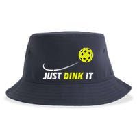 Pickleball Just Dink It Funny Pickle Ball Sustainable Bucket Hat