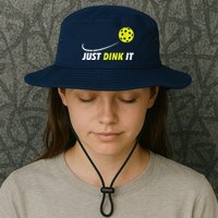 Pickleball Just Dink It Funny Pickle Ball Bucket Hat