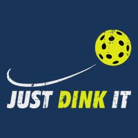 Pickleball Just Dink It Funny Pickle Ball Flatbill Hat