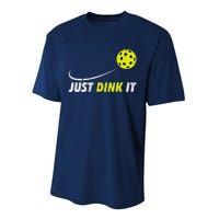 Pickleball Just Dink It Funny Pickle Ball Performance Sprint T-Shirt