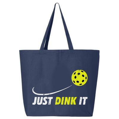 Pickleball Just Dink It Funny Pickle Ball 25L Jumbo Tote