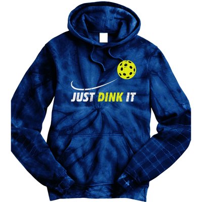 Pickleball Just Dink It Funny Pickle Ball Tie Dye Hoodie