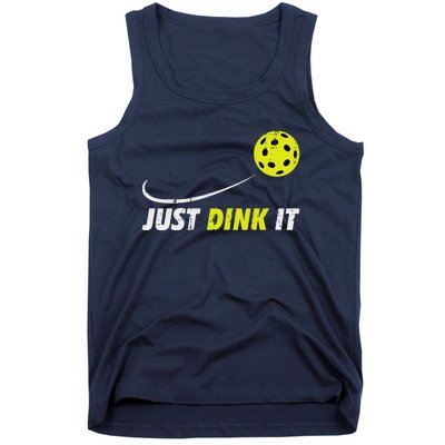 Pickleball Just Dink It Funny Pickle Ball Tank Top