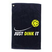 Pickleball Just Dink It Funny Pickle Ball Golf Towel