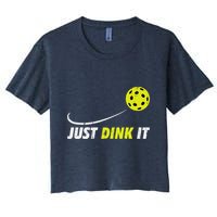 Pickleball Just Dink It Funny Pickle Ball Crop Top