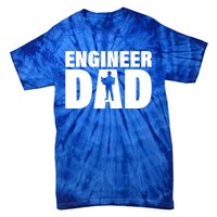 Profession Job Engineer Dad Cool Gift Tie-Dye T-Shirt