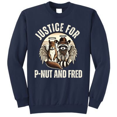 Pnut Justice For Fred The Raccoon And Peanut The Squirrel Sweatshirt