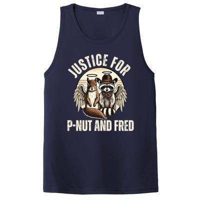 Pnut Justice For Fred The Raccoon And Peanut The Squirrel PosiCharge Competitor Tank