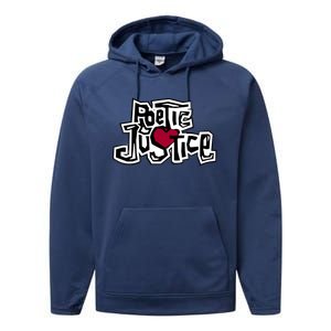 Poetic Justice From Old School HIPHOP Performance Fleece Hoodie