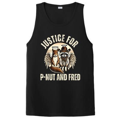 Pnut Justice For Fred The Raccoon And Peanut The Squirrel PosiCharge Competitor Tank