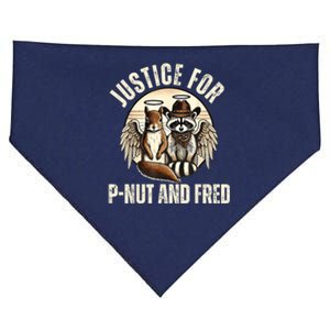 Pnut Justice For Fred The Raccoon And Peanut The Squirrel USA-Made Doggie Bandana