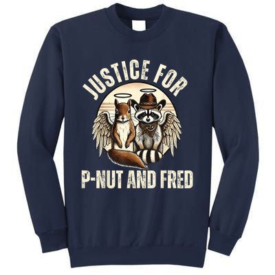 Pnut Justice For Fred The Raccoon And Peanut The Squirrel Sweatshirt