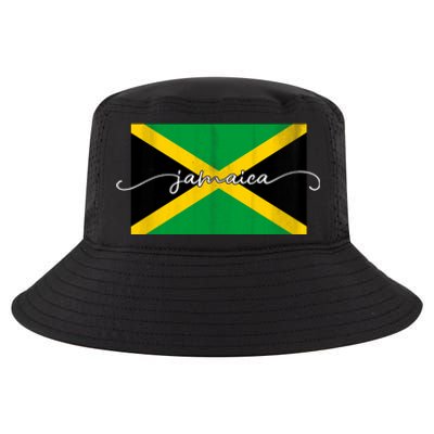 Proud Jamaican Flag Jamaica Pride Cool Comfort Performance Bucket Hat