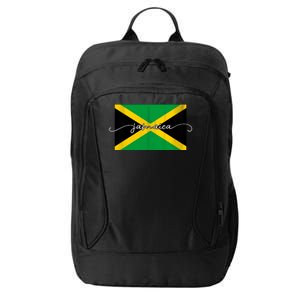 Proud Jamaican Flag Jamaica Pride City Backpack