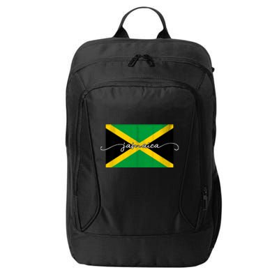 Proud Jamaican Flag Jamaica Pride City Backpack