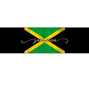 Proud Jamaican Flag Jamaica Pride Bumper Sticker