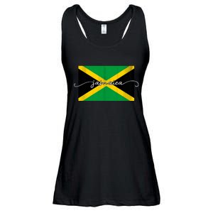 Proud Jamaican Flag Jamaica Pride Ladies Essential Flowy Tank