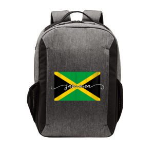 Proud Jamaican Flag Jamaica Pride Vector Backpack