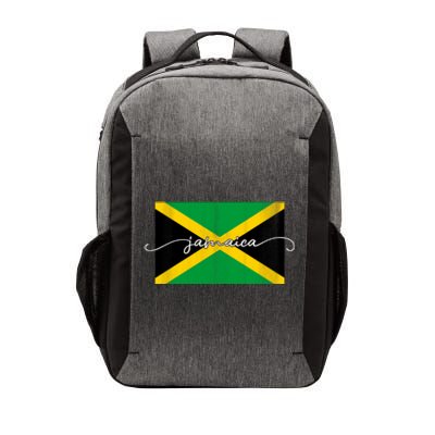 Proud Jamaican Flag Jamaica Pride Vector Backpack