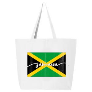 Proud Jamaican Flag Jamaica Pride 25L Jumbo Tote