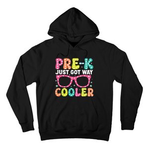 Prek Just Got Way Cooler Students First Day Of Prek School Hoodie