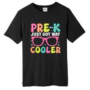 Prek Just Got Way Cooler Students First Day Of Prek School Tall Fusion ChromaSoft Performance T-Shirt