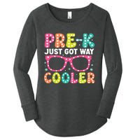 Prek Just Got Way Cooler Students First Day Of Prek School Women's Perfect Tri Tunic Long Sleeve Shirt